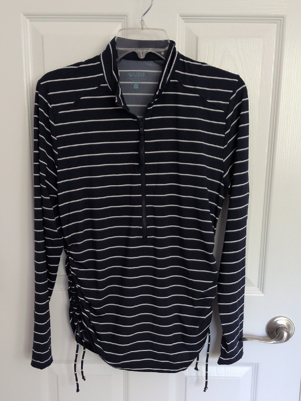 Carve Designs Cruz Rashguard - Nautical - L